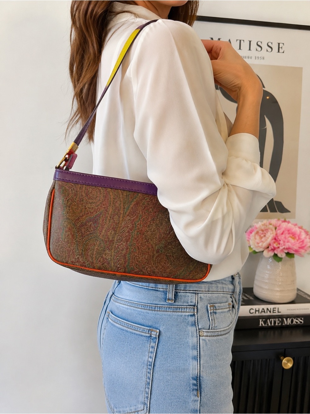 ETRO Paisley Leather Shoulder Bag | Authentic | Pre-Loved - Picture 9 of 9